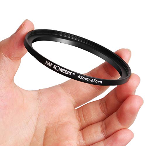 K&F CONCEPT 11pcs Metal Step Up Rings Step