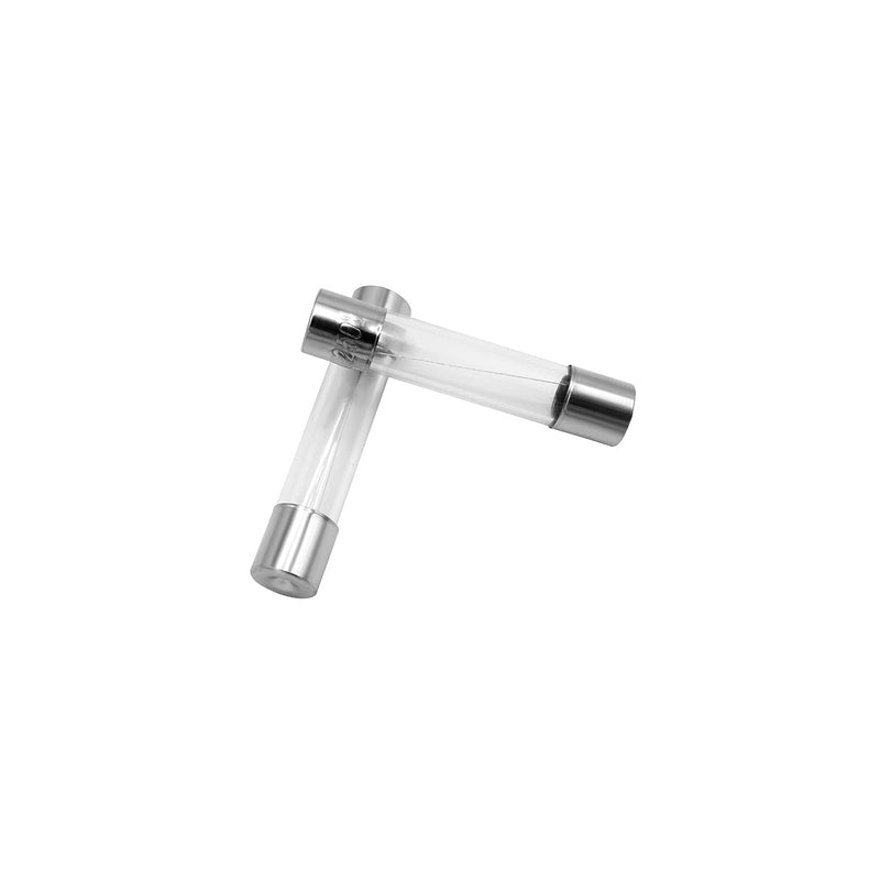 [Australia - AusPower] - Pack of 10 pcs F2AL Fast-Blow Fuse 2A 250V Glass Fuses 0.23 x 1.18 inch / 6 x 30 mm (2amp) (F2A) 