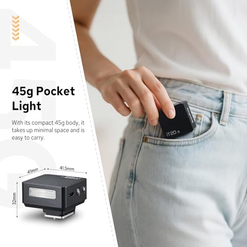 Godox iT20 O Flash for Olympus Panasonic, iT20-O Mini TTL Flash with Screen iT20-O for Olympus