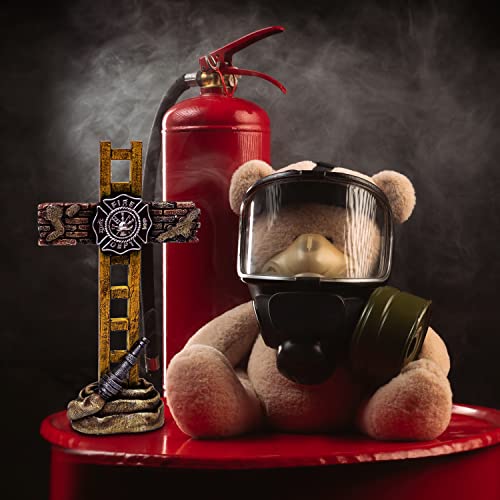 Firefighter Gift Statue, 10 Inch Home Decor Figurine