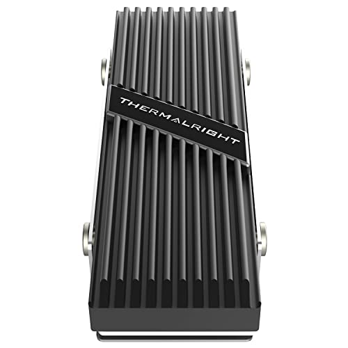 Thermalright M.2 2280 Type AB SSD Cooler for M.2 2280 SSD Cooling, Aluminum Heatsink Cooler M.2 2280 for Desktop M.2 SSD PC and Computer M.2 2280 AB