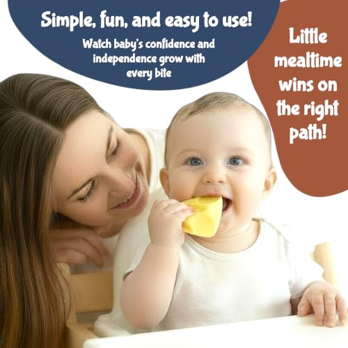 Chipi Baby Spoon – Smarter Baby Steps, First Stage Training, Self-Feeding Utensil, Easy Grip, Choke-Free, Soft Silicone, Pre-Spoon for Puree Toddler Baby Led Weaning (BLW), Essential 6 month