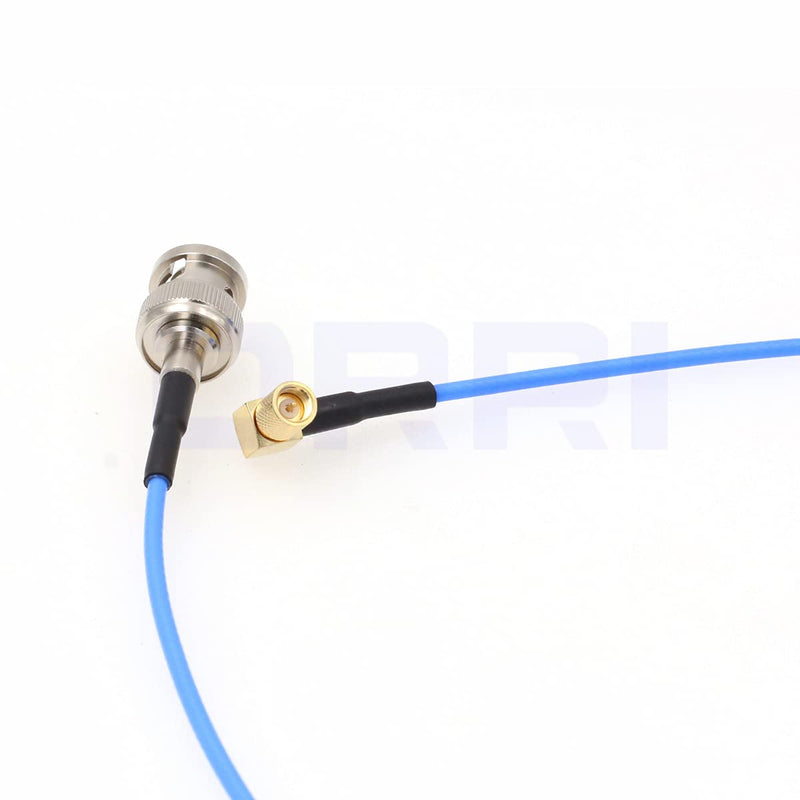 DRRI BNC Male to 10-32 UNF Microdot Male Acceleration Sensor Vibration Sensor Test Cable (RA BNC-M5, 2M / 79inch) RA BNC-M5