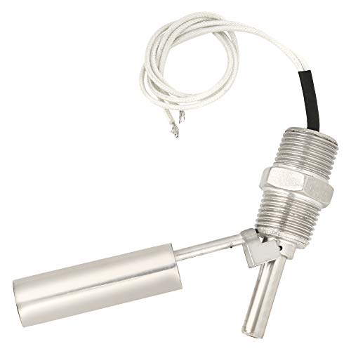 [Australia - AusPower] - Liquid Water Level Float Sensor, Liquid Level Float Sensor Switch, Side Mounted Water Floating Sensor Switch, 304 Stainless Steel 1/2NPT Male Thread DC0-110V 