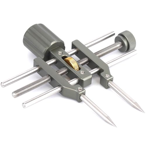 Universal Camera Lens Repair Tool Kit, Adjustable Spanner Wrench Filter Ring Removal Tool with Pointed & Flat Screwdriver Tips Stainless Steel
