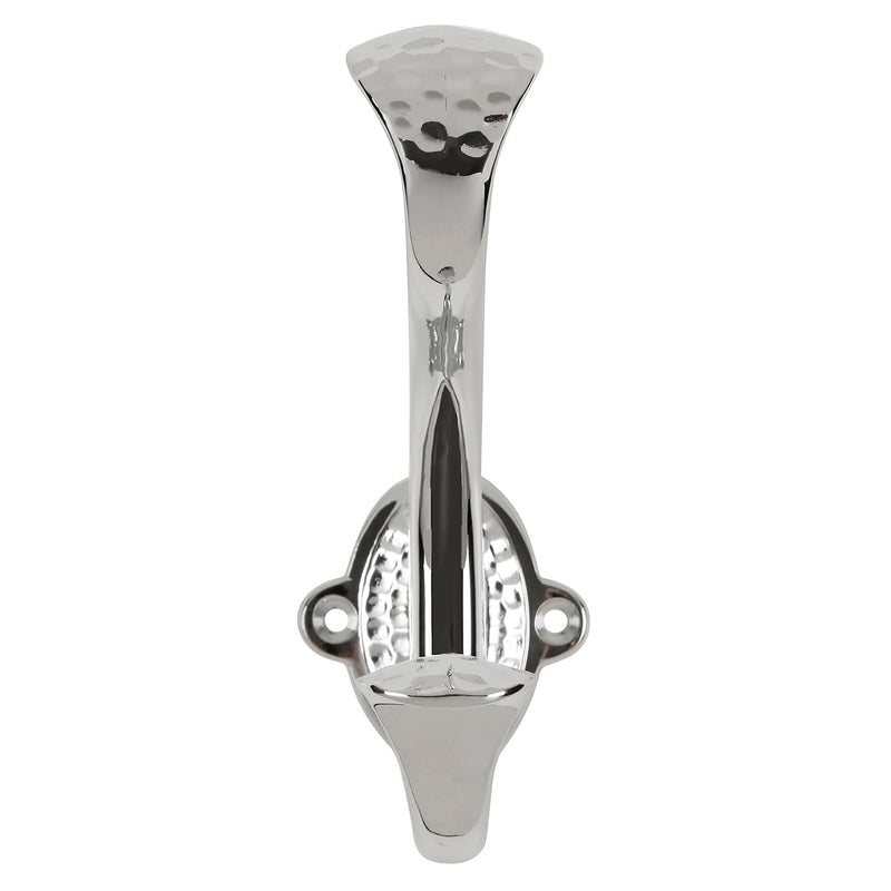 [Australia - AusPower] - Hickory Hardware Craftsman Collection Hook 1-3/8 Inch Center to Center Chrome Finish (5 Pack) 5 