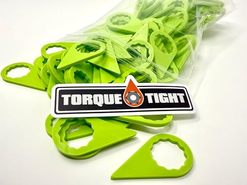22mm (7/8") Lug Nut Indicators, Green, 100-Pack, Made in USA 100 Pack