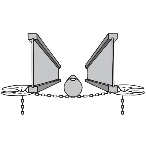Malco 2DH pipe and duct holders, adjustable pipe clamps for securing ductwork and pipes