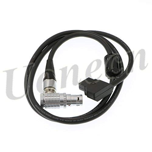 Uonecn Right Angle 8 pin Female Power Cable Dtap Plug for ARRI Alexa Mini Camera 39.7in/1m