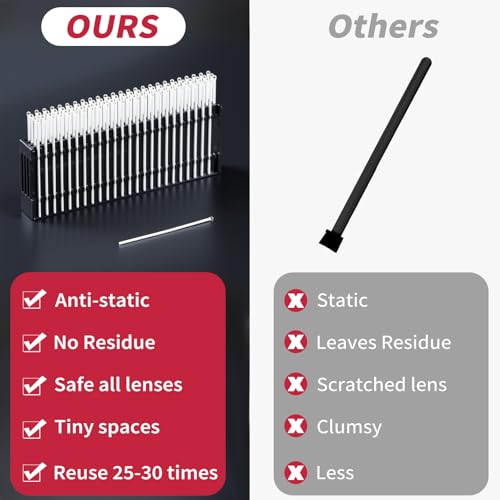 2.5mm ESD Sticky Swabs No-Residue Non-Scratch for Sensors & Electronics High Viscosity-10PCS