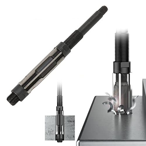 Adjustable Hand Reamer 19-21mm Adjustment Range 6 Flute 64mm Length Precision Tool