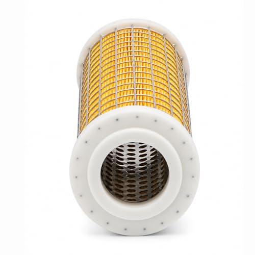 16W406 Coalescing Air Filter Element 1 Micron, 5" Height Compressed Air Filter Cartridge Compatible with 22602 Air Filtration Systems and Air Dryer Systems
