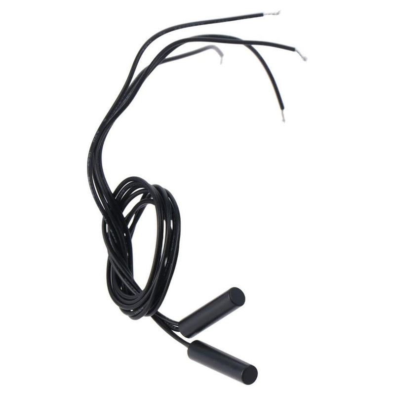 [Australia - AusPower] - 2Pcs Magnetic Switch, Magnetic Sensor, Reed Tube Proximity Sensor Plastic Proximity Switch, Cylindrical Inductive Proximity Sensors for Limit Sensing Safety System 