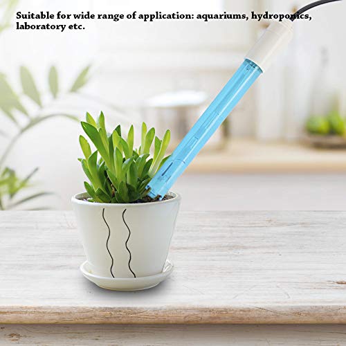 [Australia - AusPower] - TOPINCN Electrode, BNC Connector Aquarium Hydroponic Electrode Monitor Probe Smart Sensor Digital Meter BNC Connector 