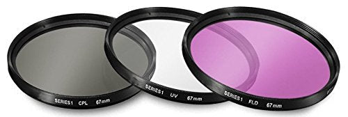 67mm Multi-Coated 7 Piece Filter Set Includes 3 PC Filter Kit (UV-CPL-FLD-) and 4 PC Close Up Filter Set (+1+2+4+10) for Nikon CoolPix P900, P950 Digital Camera