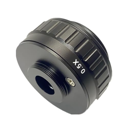 C Mount Adapters Lens 0.5X CTV for Trinocular Stereo Microscope 38MM Interface