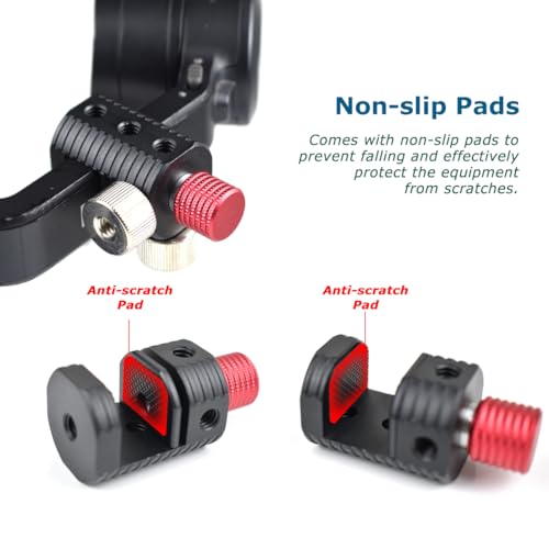 Universal Gimbal Counterweight Kit with Balance Weight Mounting Clamp and 2 pcs Counterweights for DJI Ronin S/SC/RS2/RSC2/RS3/RS4 Zhiyun Weebill S Crane Gimbal Stabilizers Accessories