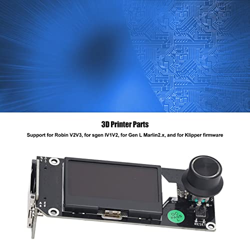 MKS MINI 12864 V3 LCD Display Smart Control Screen with SD Card Support for 3D Printers - Enhanced User Experience, 12864 Graphical Controller