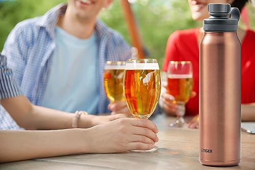 Tiger Corporation MTA-T150 Stainless Steel Vacuum Insulated Carbonated BPA-Free Bottle, 50.7 Oz., Emerald Green 51 Ounces