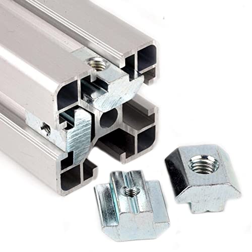 Gogailen 30-piece M4 T-nuts for 4040 aluminum extrusion profiles with 8mm T-slots