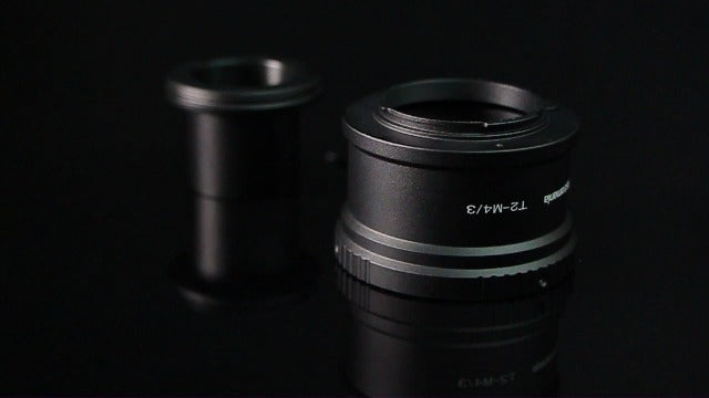 Astromania T T2 Mount Ring and T Adapter for Olympus Panasonic M4/3 Cameras Ring Set for Olympus M4/3
