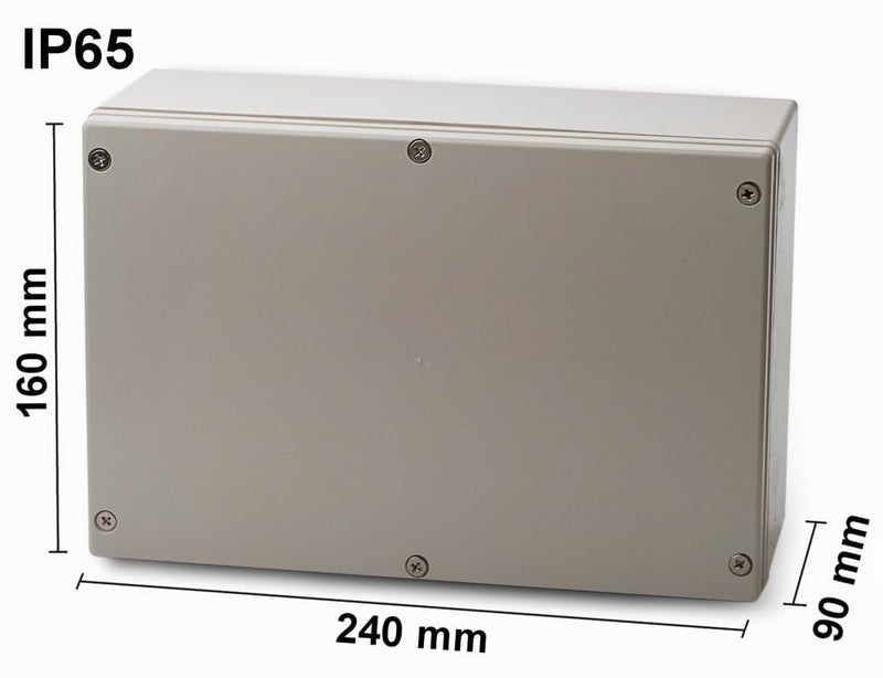 ABS Empty Housing 240 x 160 x 90 mm Industrial Housing IP65 Plastic Housing Box