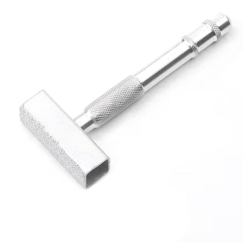 [Australia - AusPower] - 2pcs Diamond Stone Dresser Grinding Wheel Dresser with Flat Diamond Coated Surface for Truing Grinding & Deburring Wheels Dressing Bench Grinder Tool 