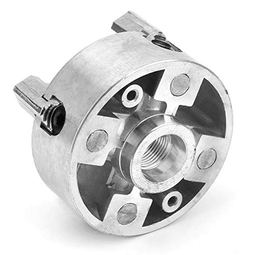 Z011A Zinc Alloy 4-Jaw Chuck Clamp Accessory for Mini Metal Lathe,with Large Clamping Range,Widely Used Wear-Resistant Compact Size Chuck