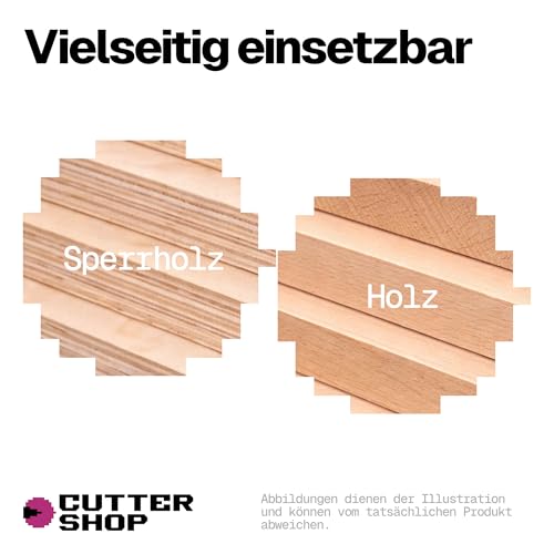 CNC Roughing Cutter for Hard Composite Materials – Carbide, Multi-Flute, Low Tear-Out | CC Series – D3.175x3.175xL22/50