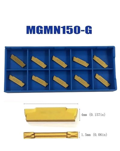 MGIVR2016-1.5 Slot Cutting Tool 5/8 Inch Groove Lathe and MGMN150 Inserts