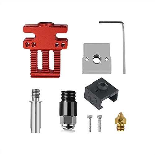 CR6 SE 3D Printer Extruder Assembled Hot End with Silicone Cover Compatible with Creality CR-6 SE/CR-6 Max / CR5 Pro/Ender 3 V2 Pro CR10 3D Printer