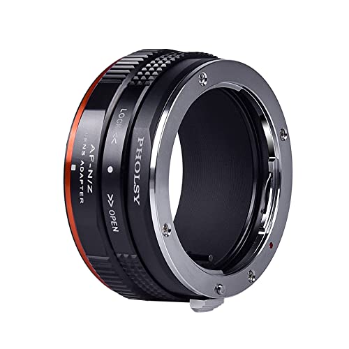 PHOLSY LensAdapter Compatible with Sony A Minolta AF Lens to Nikon Z Camera Sony A / Minolta AF to Nikon Z