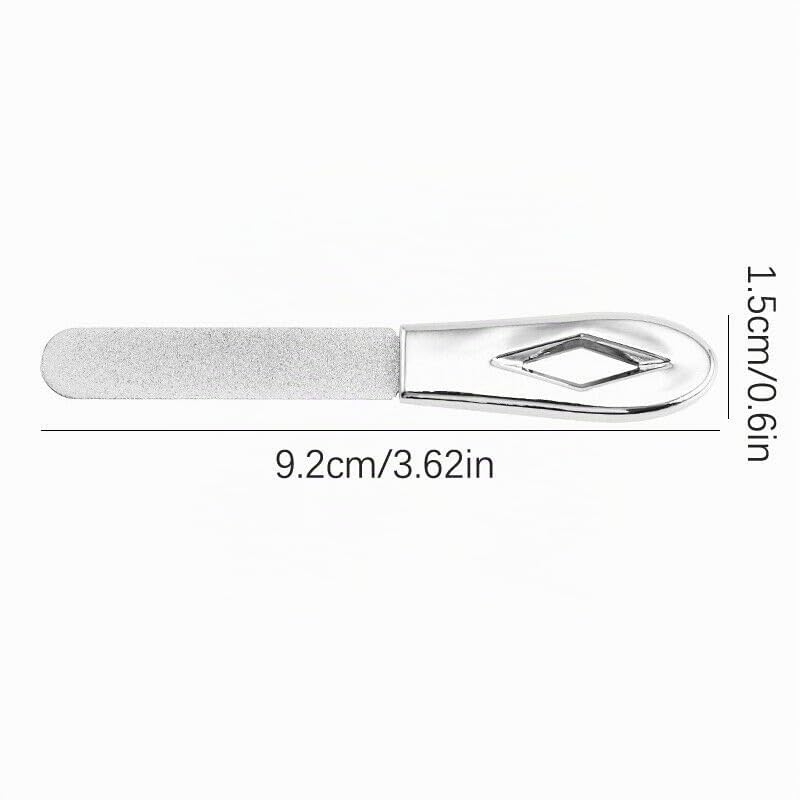 BRAVECOW Molar Tooth Grinding Tool, Grinding and Grinding Tool for Adults, Correction Stainless Steel Tooth File Teeth Grinding Tools Wisdom Tooth Sandpaper Stick
