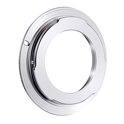 M42 to EOS, K&F Lens Mount Adapter for M42 Mount Lens to EF EF-S Mount DSLR Camera, Compatible for 1300D 200D 750D 80D 800D 7D 6D 5D 77D 1200D 600D 70D