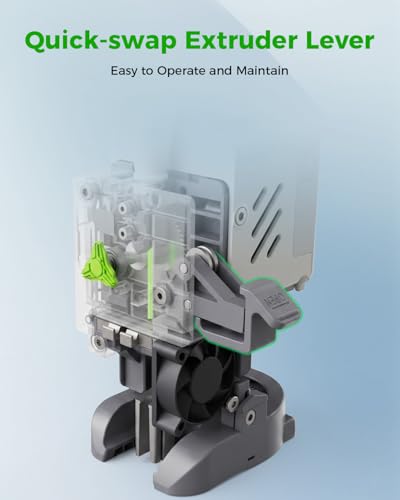 Creality Official SPARKX i7 Extruder, i7 Combo Extrusion Assembly Replacement, with Quick-swap Extruder Lever and 4-in-1 PTFE Adapter, Built-in Filament Cutter, 3D Printer Accessories for SPARKX i7