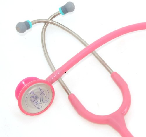 [Australia - AusPower] - Pediatric Size Diagnostic Stethoscope by KilaLabs KL-330 -Pink Pink 