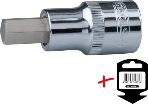 1/2 Drive Hex Bit Socket on Rail 55 mm x 5 mm,