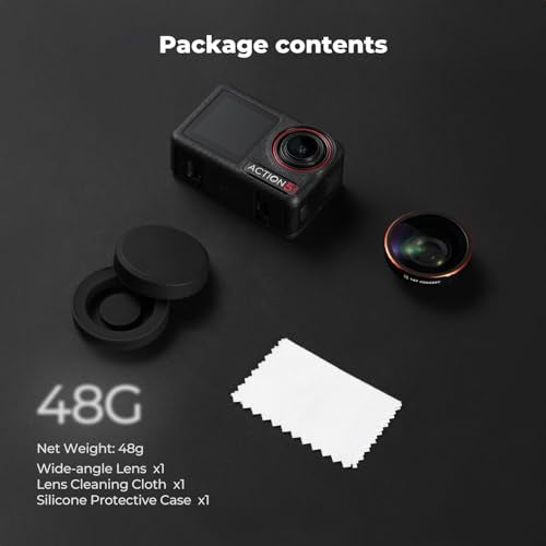 K&F CONCEPT Wide-Angle Lens for DJI Osmo Action 5 Pro