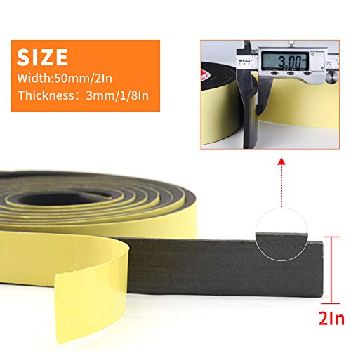 [Australia - AusPower] - Foam Insulation Tape Adhesive, Seal, Doors, Weatherstrip, Waterproof, Plumbing, HVAC, Windows, Pipes, Cooling, Air Conditioning, Weather Stripping, Craft Tape (33 Ft- 1/8" x 2") 33 Ft- 1/8" x 2" 