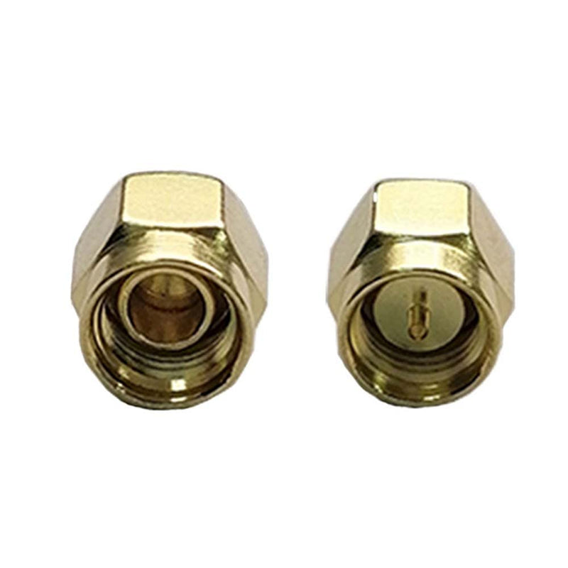 [Australia - AusPower] - SMA Calibration Kit for NanoVNA H H4 F V2 V3 SAA Mini1300 PS100 Vector Network Analyzer Antenna Analyzer | RF Coaxial Test Connector | Short/Load/Open/Thru | 6 pcs Set 