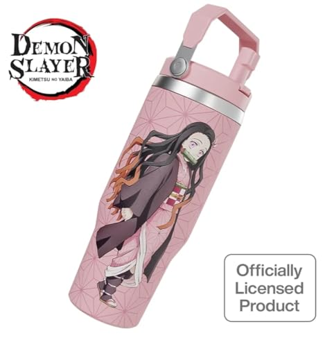 Demon Slayer Kimetsu No Yaiba Nezuko Anime Tumbler, 30 Oz, Stainless Steel