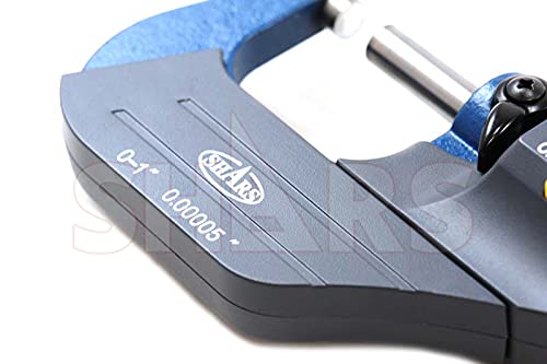 [Australia - AusPower] - Shars 0-1"/0-25mm Solid Metal Frame Electronic Outside Micrometer 303-2463 P] 0-1"/0-25mm 303-2463 