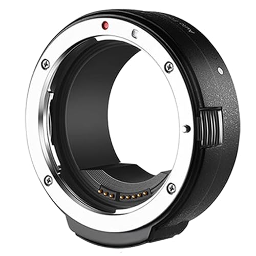 Lens Mount Adapter EF-EOS R Auto-Focus Lens Converter Compatible with Canon EF/EF-S Lens for Canon R Mount Camera EOS R, RP, R3, R5, R6, R6II, R7, R8, R10, R50, R100 EF-EOSR