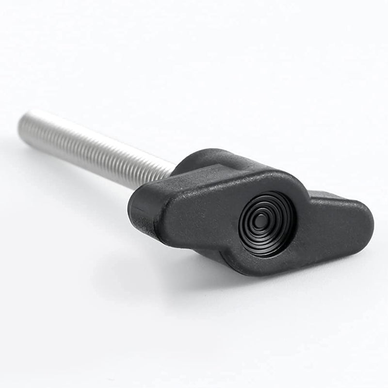 [Australia - AusPower] - 4 Pcs M8 x 20mm Thumb Screws 304 Stainless Steel Head Diameter 36mm Z-Shaped Handle Screw Knob Bolt Clamping Handle Knurled Thumbscrew Grip Handgrips 36-M8x20mm(4Pcs) 