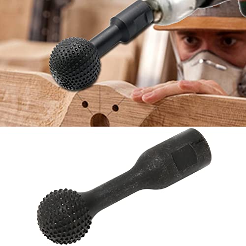 Sphere Rotary Burr, Ball Gouge, Ball Gouge Angle Grinder Attachments Power Carving Tools Rotary Tool for Wood Carving Grinding Polishing Engraving (30mm) 30mm