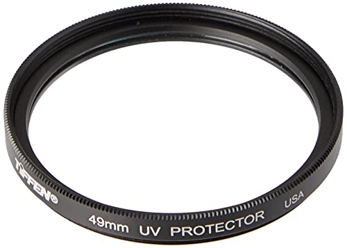 Tiffen 49BPM18 49mm Black Pro-Mist 1/8 Filter & 49UVP 49mm UV Protection Filter Filter + UV Filter