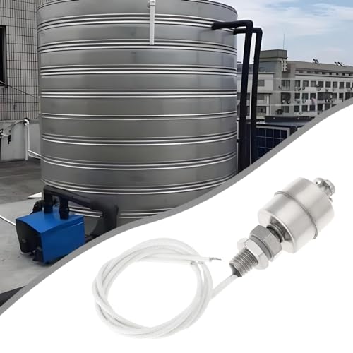 2pcs 45mm Liquid Water Level Float Switch Control Sensor Stainless Steel Float Switch Automatic Liquid Level Sensor for Water Tank Household Water Tower