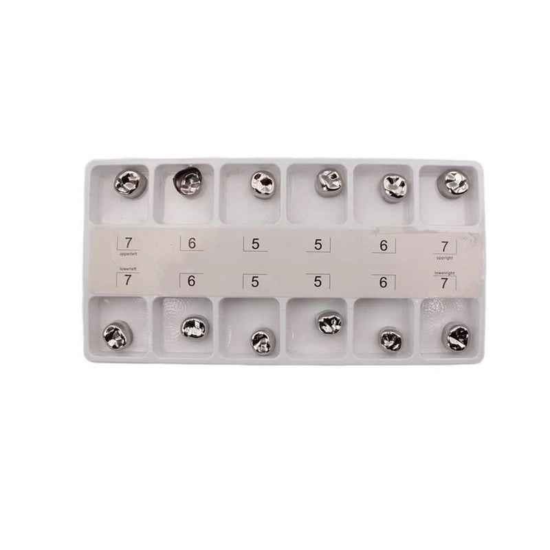 Stainless Steel Primary Molar Crown Adult Dental Crowns Lab Materials