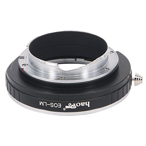 Haoge Lens Mount Adapter for Canon EOS EF Lens to Leica M LM Mount Camera Such as M240, M240P, M262, M3, M2, M1, M4, M5, M6, MP, M7, M8, M9, M9-P, M Monochrom, M-E, M, M-P, M10, M-A