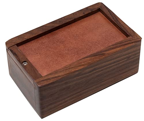 Handcrafted Keepsake Wooden Urn Box for Ashes - Beautiful Wooden Urn Tree of Life Design Handmade Rosewood Cremation Urns - Small Wood Box Cremation urns Medium